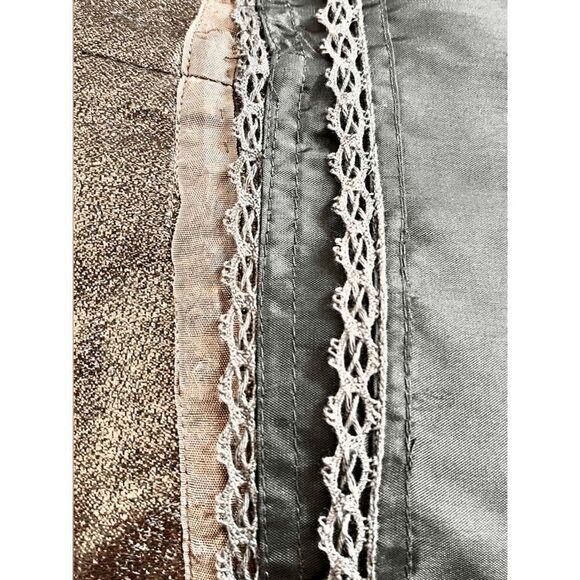 NEW LEIFSDOTTIR by Anthropologie Womens 0 Metallic Rocks Skirt - Picture 6 of 6